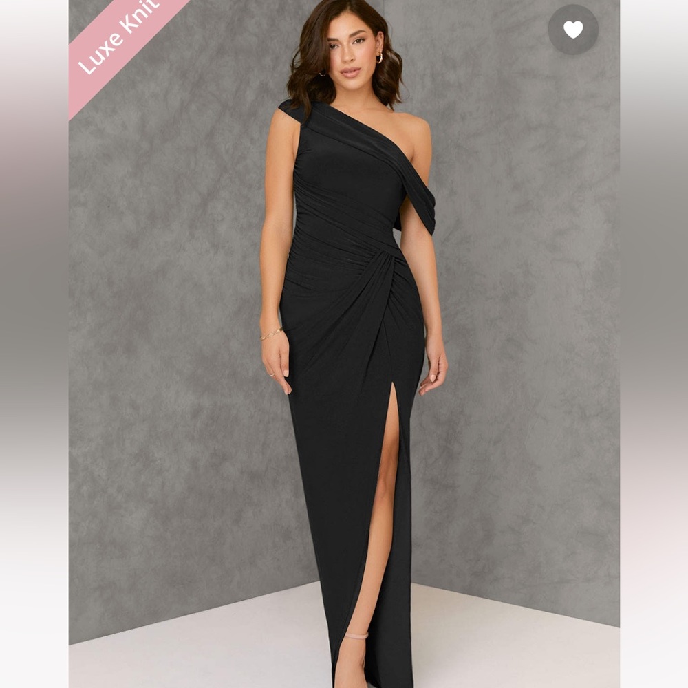 NWT black Azazie Bridesmaid Dress